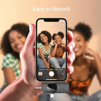 Professional Wireless Lavalier Lapel Microphone for iPhone, iPad, Mini Video Recording Mic for Interview Video Podcast Vlog YouTube & Livestream, Noise Reduction, Plug & Play (3-IN-1 All Devices) - style: 3-IN-1 All Devices