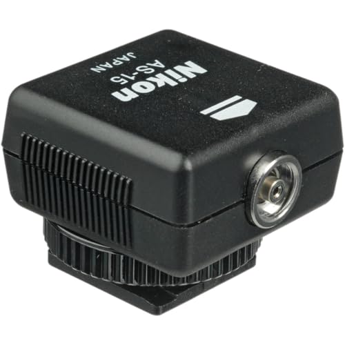 Nikon AS-15 Sync Terminal Adapter Hot Shoe to PC AS15