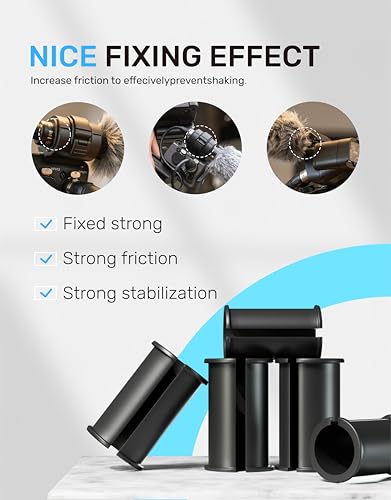 5pcs Microphone Shock Mount Rubber Sleeve, Compatible with Sony Camcorder Rode NTG, Sennheiser MKH Shotgun Mic FX3,FS7,FX6,FX8,FX9,NX80,FS5