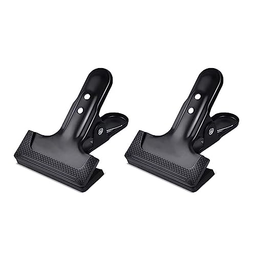 Backdrop Spring Clamps, 2 Pack of 4" Heavy Duty Clips | Photography Background Stands, Woodworking, Home Improvement Projects - style: 2 Packs