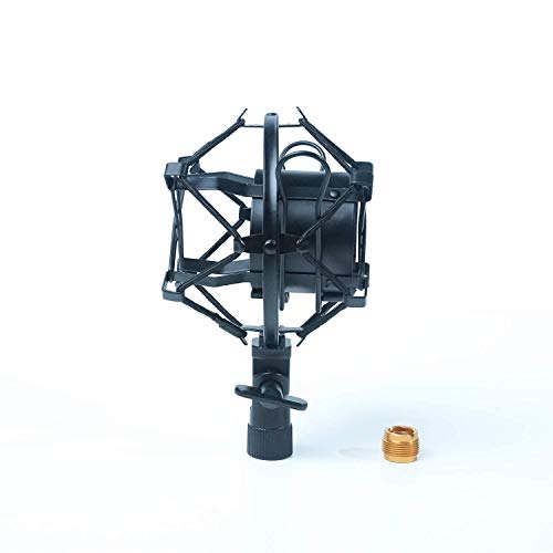 Universal Shock Mount for Shotgun Microphones fits 5/8 and 3/8 Inch Boom Poles