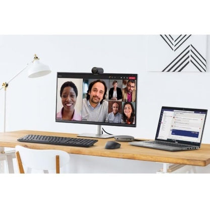 Dell Pro Webcam WB5023 - 2K QHD, 1440p, Sony Starvis Sensor, Upto 4x HD Digital Zoom, f2.0 Aperture, Magnetic Privacy Shutter, Microsoft Teams and Zoom Certified - Black