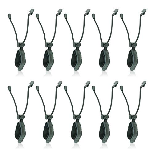 LINCO Lincostore Studio Backdrop Stand Clamp Clips Holder for Backgroud Muslin (10 Pack)