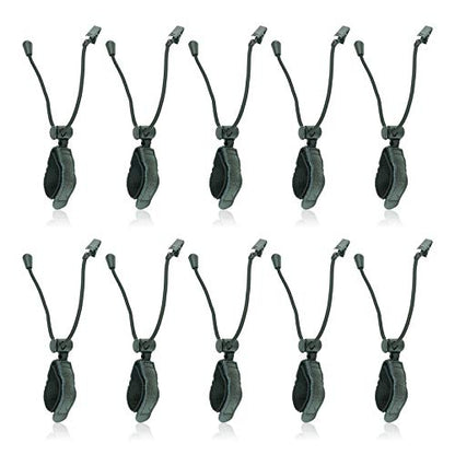 LINCO Lincostore Studio Backdrop Stand Clamp Clips Holder for Backgroud Muslin (10 Pack)