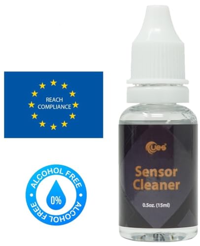 UES FFR24 Full Frame Camera Sensor Cleaning Kit: 14 x 24mm Sensor Cleaning Swabs and 15ml Sensor Cleaner Liquid Solution for Sony Nikon Canon Full-Frame DSLR & Mirrorless CMOS CCD - style: 14 Swabs + 15ml Cleaner