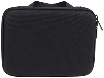 Amazon Basics Small Portable Protective Carrying Case for GoPro and Action Camera, Padded with Secure Handle, 9 x 7 x 2.5 inches, Black