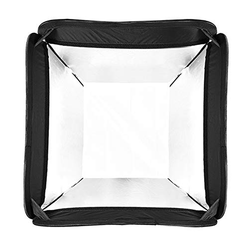 Godox 32x32 inches / 80x80cm Portable Foldable Studio Flash Softbox Diffuser kit with Bowens Mount Speedring and Carrying Case for Portraits,Product Photography and Video Shooting with USB LED