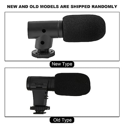 Smartphone Kit, Live Broadcast Video Recording Kit with Fill, Tripod and Phone Holder, 35mm. Microphone for Clear Sound, 360° Rotatable for 55. 8cm Phones,