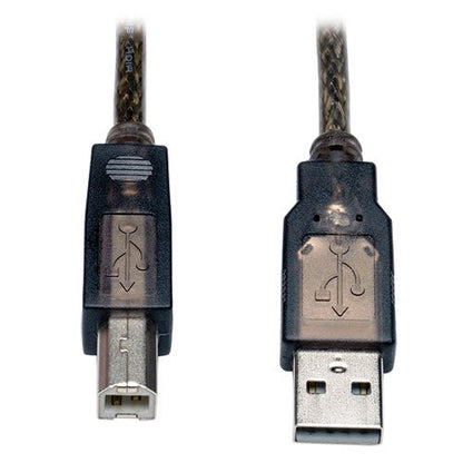 Tripp Lite USB 2.0 Hi-Speed A/B Active Repeater Cable (M/M) 36-ft. (U042-036), Silver - size: 36 ft.