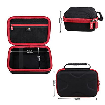 Aproca Case Compatible with Focusrite Scarlett 2i2 4th Gen USB Audio Interface, Portable Storage Bag for Accessories (Case Only)