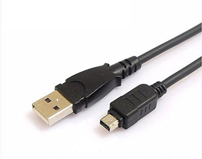 MaxLLTo USB Cable for Olympus Tough XZ-1 X-940, Extra Long 5ft 2in1 USB Data SYNC-Charge Charging Cable Cord for Olympus XZ-1 X-940 Camera