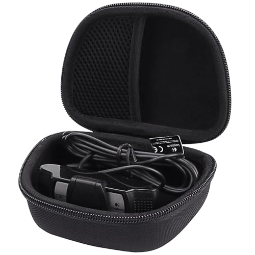 Aenllosi Hard Case Replacement for Logitech HD Pro Webcam fits C920/ C930e/C922 (Black)