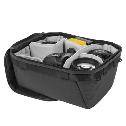 Peak Design Camera Cube V2, Smedium (Small/Medium), Custom Organization and Protection, Weatherproof Shell with Interior Padding, Camera Bag Insert Compatible Travel & Outdoor Bags