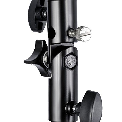 Neewer 2 PCS Photo Studio Heavy Duty Metal Clamp Holder with 5/8" Light Stand Attachment for Reflector - style: CL-02 (2 Pack)