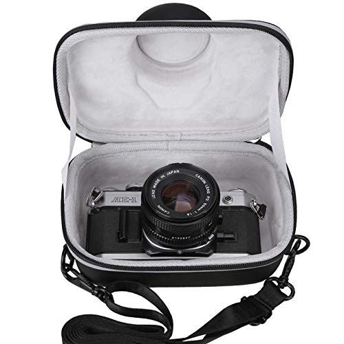 Aproca Case Compatible with Canon AE-1 35mm SLR Camera, Portable Hard Storage Bag (Case Only)