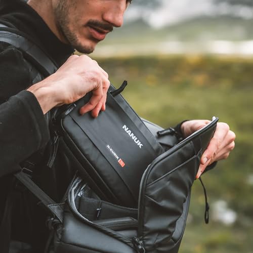 NANUK N-Cubik T1 Camera Bag Insert – Compact Water-Resistant Pouch – Shockproof Protective Camera Insert for Backpack – Perfect for Accessories & Gear (10” x 6.3” x 2”) - size: N-CUBIK T1 10 x 6 x 2"