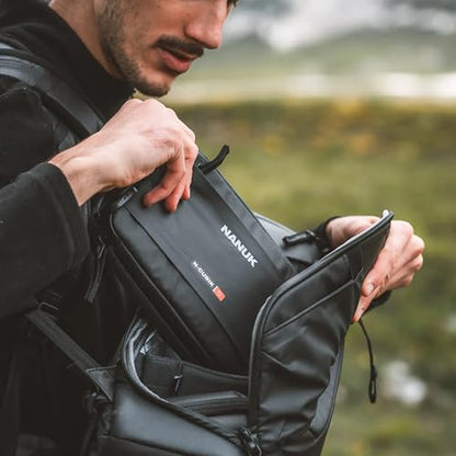 NANUK N-Cubik T1 Camera Bag Insert – Compact Water-Resistant Pouch – Shockproof Protective Camera Insert for Backpack – Perfect for Accessories & Gear (10” x 6.3” x 2”) - size: N-CUBIK T1 10 x 6 x 2"