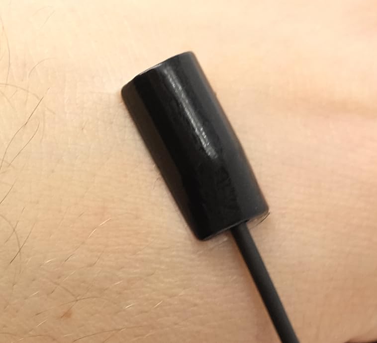 URSA MiniMount. Slim, Low-Profile and Made from Hardened Plastic. Hand-Finished for Smoothness. Includes 5x Hypoallergenic MiniMount Stickies (Black, Sennheiser MKE2) - color: Black, size: Sennheiser MKE2