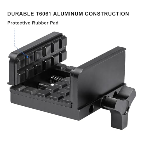 Rifle Clamp for Tripod - Heavy Duty Arca Swiss Saddle Mount with Quick Release, 1/4"&3/8" Screw Holes, Universal Hunting/Shooting Clamp Rest - style: Universal Saddle Mount