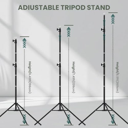 8.5x10 ft Backdrop Stand, Maxztill Adjustable Back Drop Banner Stand, Photography Photo Studio Background Stand Support Kit for Parties Wedding Decoration with Carrying Bag - size: 8.5x10 FT-Ⅱ