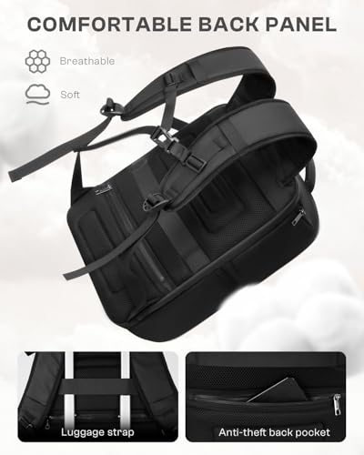 Camera Backpack, DSLR SLR Camera Bag for Photographers Compatible with Sony/Canon/Nikon/DJI Mavic Drone, Waterproof Rain Cover Photography Backpack, Tripod Holder Camera Case Fits 16 Inch Laptop