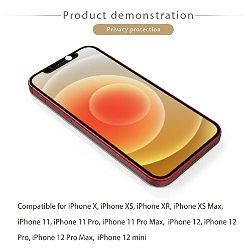 Phone Front Camera Cover,Webcam Cover Compatible for iPhone X/XR/XS/XS Max, iPhone 11/11 Pro/11 Pro Max,iPhone 12/12 Mini /12Pro /12Pro Max,Protect Privacy and Security,Not Affect Face ID - color: Silver
