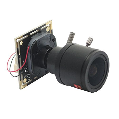ELP 2.8-12mm varifocal Lens 1080P H.264 Microphone PC Web USB Security Camera for Laptop Manual Zoom Mini UVC USB2.0 Video Audio Webcam Board 2MP CMOS AR0330 Lightburn Laser Camera for Computer - size: 2.8-12mm lens