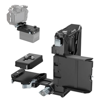 SMALLRIG Upgraded V Mount Battery Plate Kit, w/ QR Plate for Arca, LCD Screen Protector & Cable Clips, D-Tap & USB-C Supply, All-in One Camera Video Rig for Mirrorless/DSLR, for NEEWER V Mount Battery - style: Plate Kit for Arca