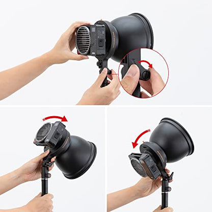 ZHIYUN Bowens Mount Adapter B with ZY Mount for CX100 /X60 /X100 Light