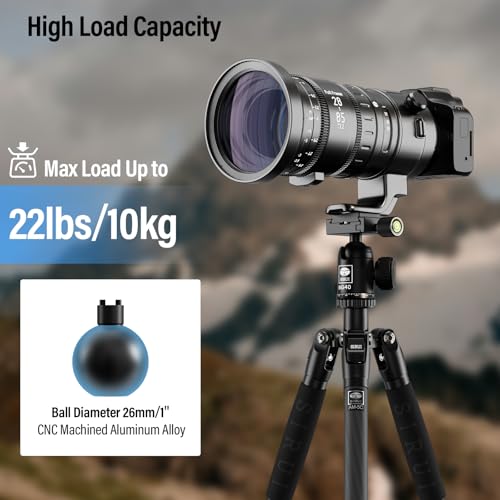 SIRUI Camera Tripod Ball Head, 10KG/22.05lbs Loading Capacity, 360°Panning Base, Aluminum Build Quality, Safety Lock, Universal Mounting Plate for Easy Attachment (BG-40 Ball Head) - color: BG-40