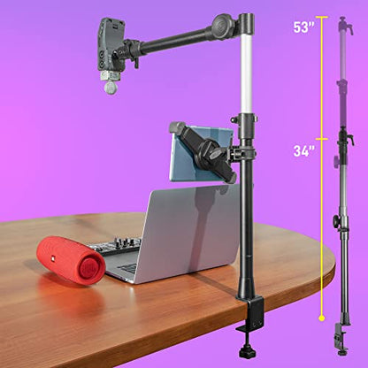 iBOLT Stream-Cast DSLR Camera Overhead Mount for Desk or Ceiling