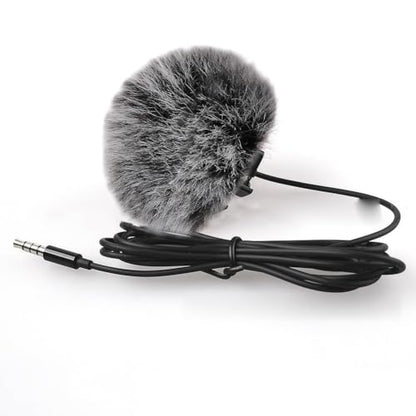 4 Pcs Black Microphone Windscreens Foam Mic Covers Furry Headset Covers Lapel Mic Sponge Covers Small Size Microphone Covers for Noise Reduction