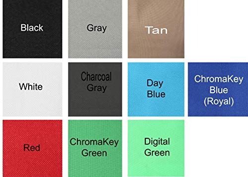 ChromaKey Green 2.5' x 5' Rollup Backdrop System – Spring-Powered Wall or Ceiling Mounted Retractable Background for Green Screen Video, Photography, Streaming & Virtual Meetings - color: Chromakey Green (Kelly)