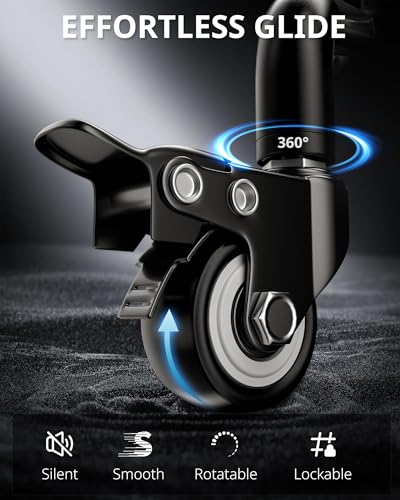 UBeesize Pro LED Ring Light Tripod with Phone Holder & Casters, Adjustable Overhead Phone/Camera Mount for iPhone, Video Recording, Live Streaming, Cooking (Mobile Stand with Light & Tripod) - style: Mobile Base
