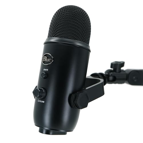 Desk Cookies Thumb Screws for Blue Yeti Microphone Including Washers Mic Mounting Hardware (White) - color: White