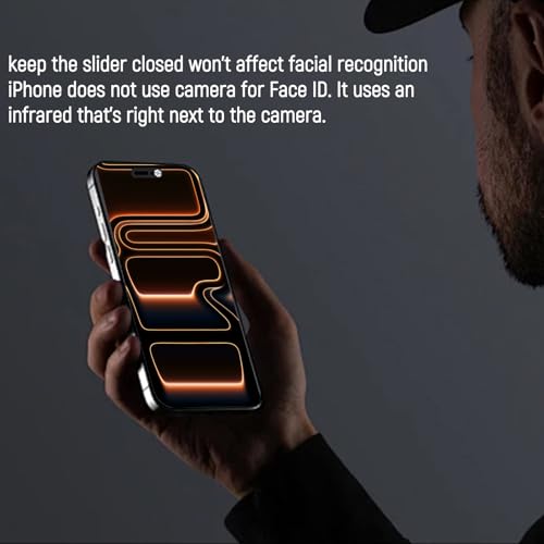 Front Camera Cover Compatible for iPhone 17/17 Air /17 Pro/17 Pro Max,Webcam Cover Protect Privacy and Security,Not Affect Face ID, 2 Pack-Silver - color: Silver