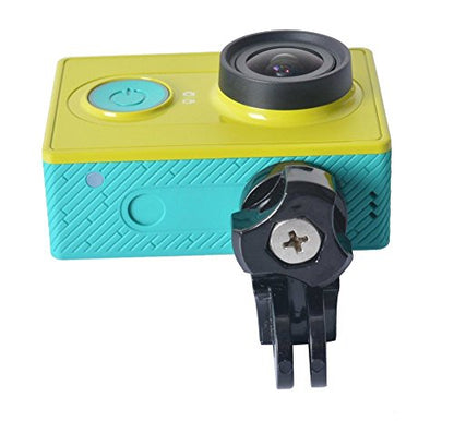 | 2 pc Universal Gimbal Conversion Adapter Set for Sony Cam, Xiaomi, or GoPro. Has Camera Screw (1/4-Inch 20), Easily Connect Action Camera to GoPro Style Accessories.