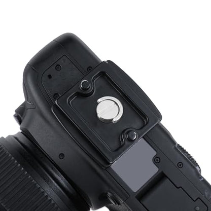 Tripod Screw, 2PCS 1/4-20 Thread D-Ring Stainless Steel Camera Fixing Screws, Tripod Camera Mount Screw for Camera-Holder Fixing-Screw, Quick Release Plate Mounting and Attachment Screws, 26mm Length