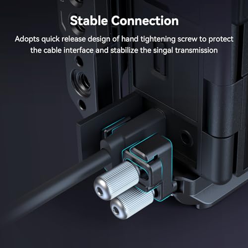 SmallRig Cage Kit for Sony A7C II / A7CR with a Cable Clamp for HDMI, Full Access Vlog Making Camera Video Cage for Sony Alpha 7C II/Alpha 7CR with Hinge Arm, Built-in QR Plate for Arca - style: Normal Cage