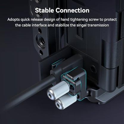 SmallRig Cage Kit for Sony A7C II / A7CR with a Cable Clamp for HDMI, Full Access Vlog Making Camera Video Cage for Sony Alpha 7C II/Alpha 7CR with Hinge Arm, Built-in QR Plate for Arca - style: Normal Cage