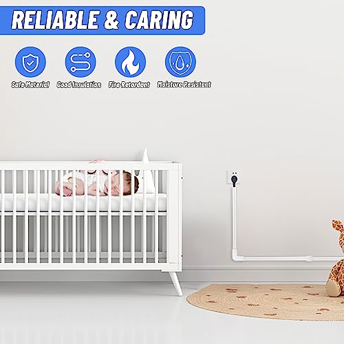 Cord Cover Raceway Kit, 628 in Cable Cover Channel, Paintable Cord Concealer System Cable Hider, Cord Wires, Hiding Wall Mount TV Powers Cords in Home Office, 40 X L15.7in X W0.95in X H0.55in - size: 40 X L15.7in