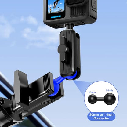 20mm Ball Head Adapter Kit – Converts to 1/4"-20 Screw, 17mm & 25mm Ball – for GPS, Camera, Phone Mounts, iOttie, Tackform, Scosche, More