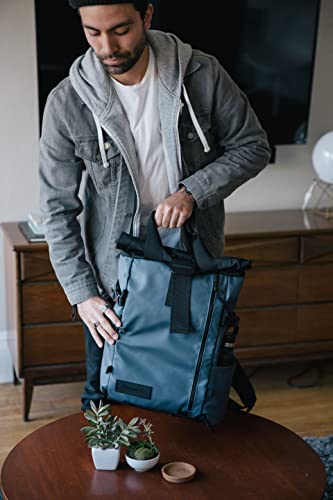 WANDRD PRVKE 21L Photography Bundle: Weather-Resistant Travel & Camera Backpack with Laptop Sleeve, Quick Side Access, Clamshell Opening – Ideal Photography & Travel Bag (Aegean Blue) - color: Aegean Blue, size: PRVKE 21L, style: Photography Bundle