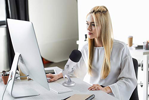 Sound Addicted - Foam Cover Windscreen for Blue Yeti Microphones | Ideal for Podcasting & Professional Recordings