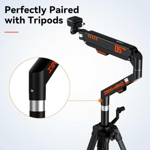 JINRAIKO Overhead Camera Mount with 360° Adjustable Arm & Phone Holder for TikTok Live Streaming Photography Studio Content Creation, Desk Mount for for DSLR Camera/Webcam/Microphone, Black - color: Black