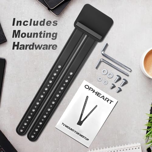 939-001498 TV Mount for Logitech MeetUp HD Video and Audio Conferencing System, TV Mount Compatible with Logitech MeetUp, VESA Standard with Alternating 8mm and 6mm Holes, Part Number 939-001498