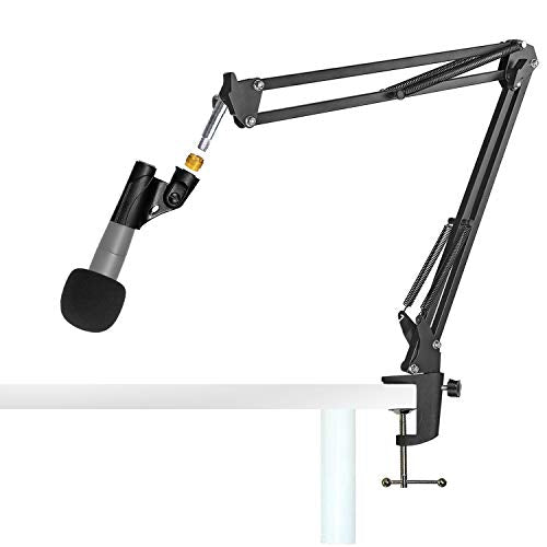 Mic Boom Arm for Shure SM57 Dynamic Instrument Mic, Professional Quality and Versatility for Live Performances and Recording, SM57 Microphone Arm with SM57 Pop Filter by YOUSHARES - color: Mic Boom Arm Set for Shure SM57