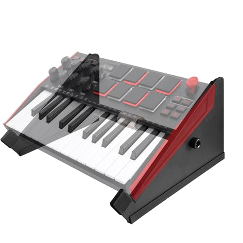 7.48"–11.41" Adjustable Desktop Stand for MIDI Controller/Synth/Sampler/Drum Machine, Stable Non-Slip & Quick Assembly (small) - size: small