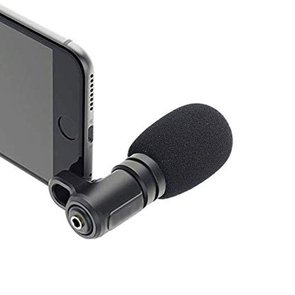 YOUSHARES VideoMicro Microphone Foam windscreen & Deadcat Wind Shield, Foam & Furry Wind Muff for Rode VideoMicro and VideoMic Me Me-L Mic (2 Pack) - color: FurFoamKit