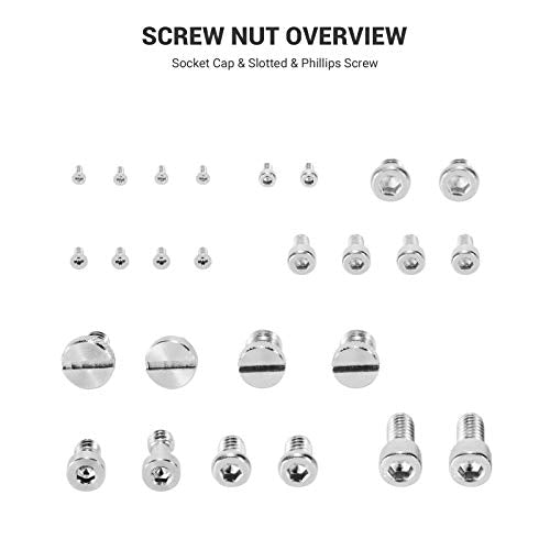 SMALLRIG Camera Screw Set,26 Pcs Screw Set for Camera Accessories AAK2326 - size: 26 Pcs